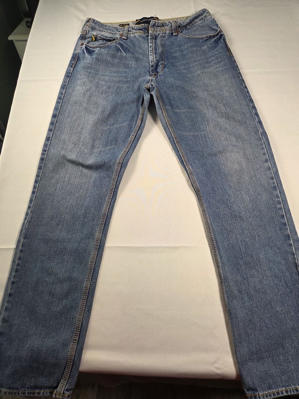 Nautica Men's Straight Light Blue Jeans
